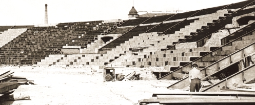As a result the stadium became one of the athletics centers in the USSR